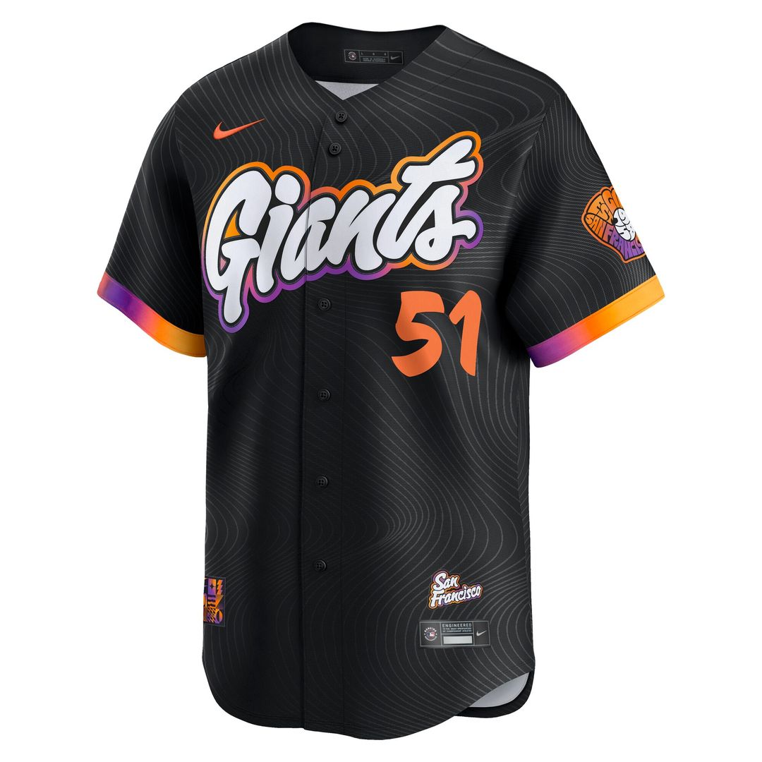San Francisco Giants Jung Hoo Lee Nike 2025 City Connect Limited Jersey - Black
