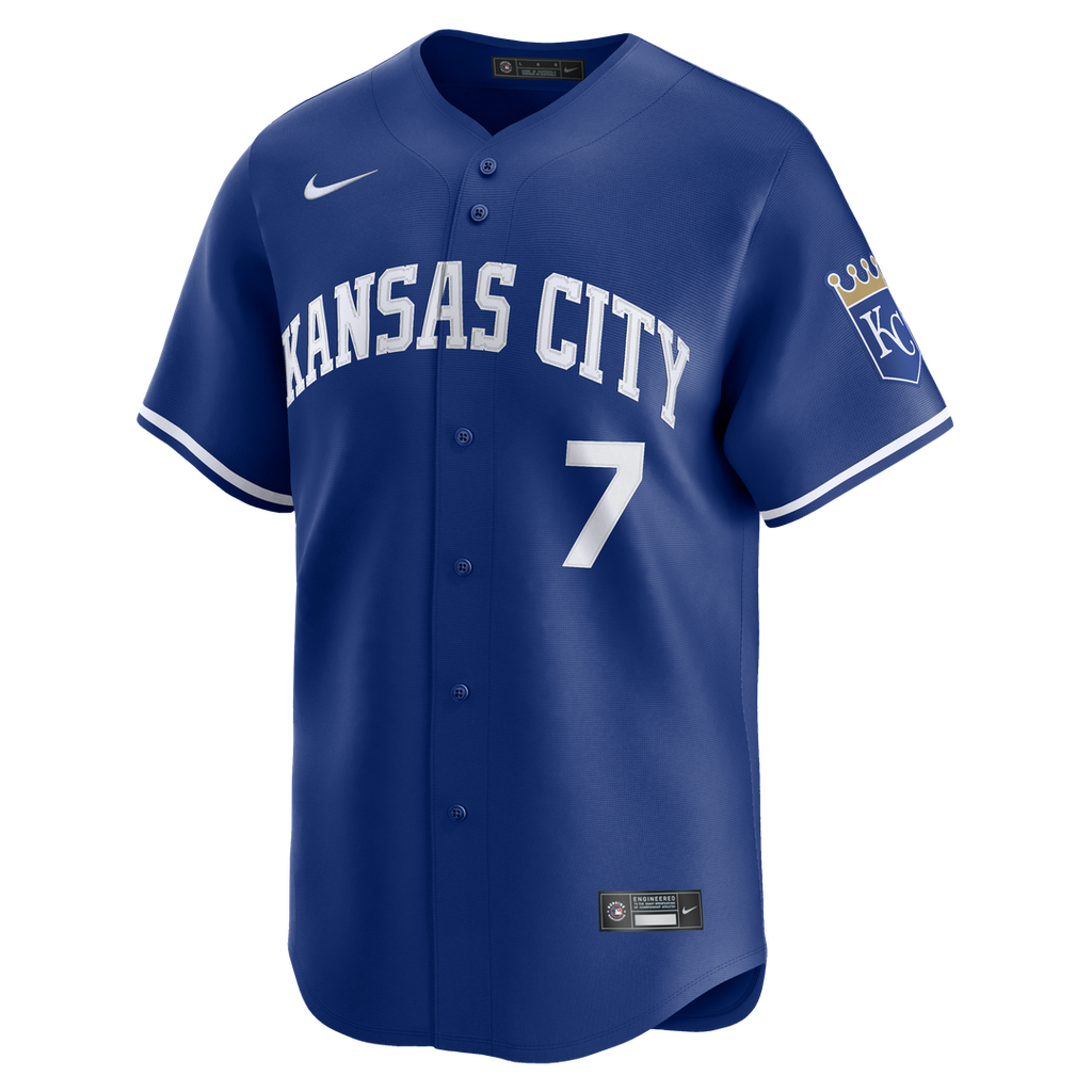 Kansas City Royals Bobby Witt Jr. Nike Alternate 2 Limited Player Jersey - Royal