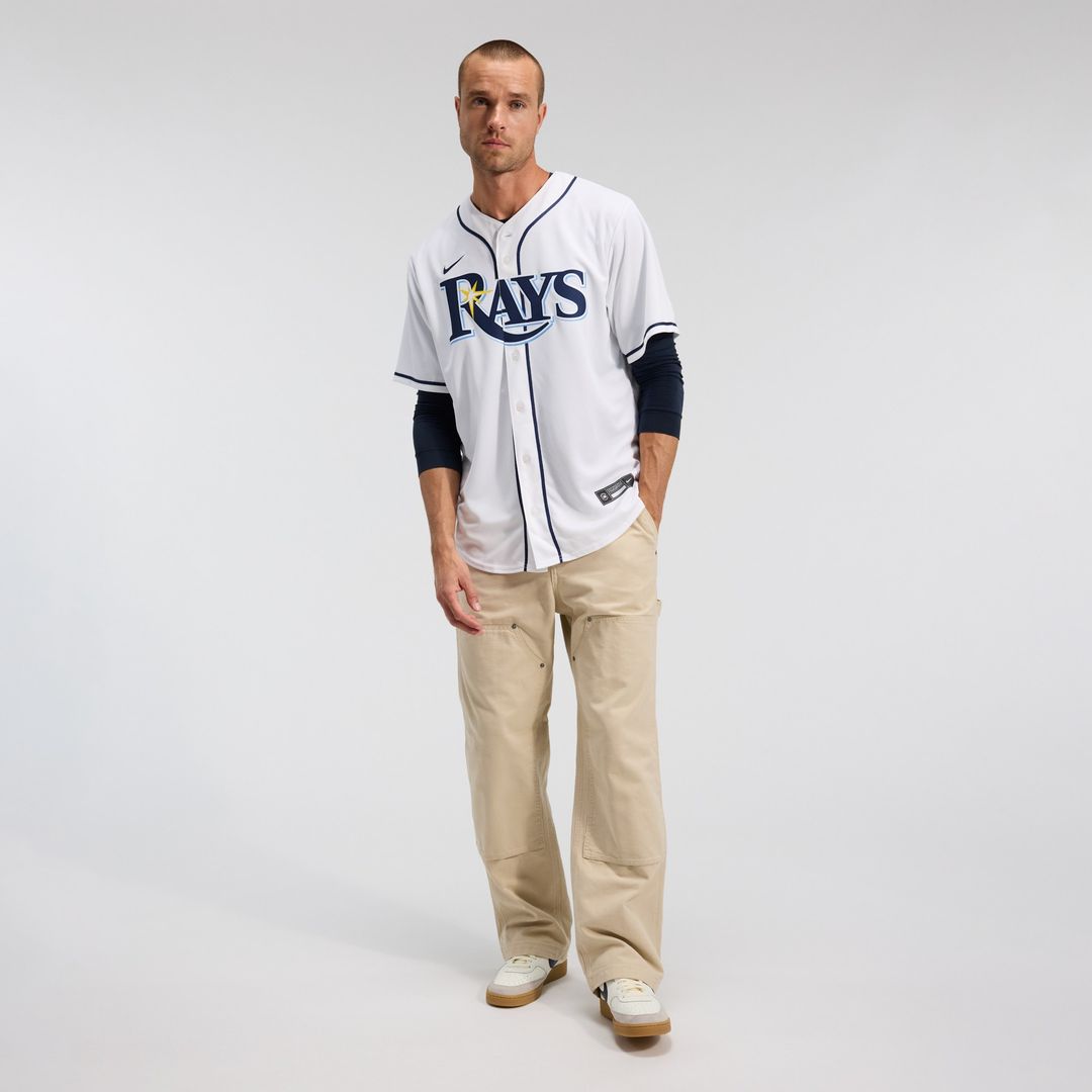 Tampa Bay Rays Yandy Díaz Nike Home Replica Jersey - White