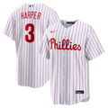 Philadelphia Phillies Bryce Harper Nike Home Replica Jersey - White