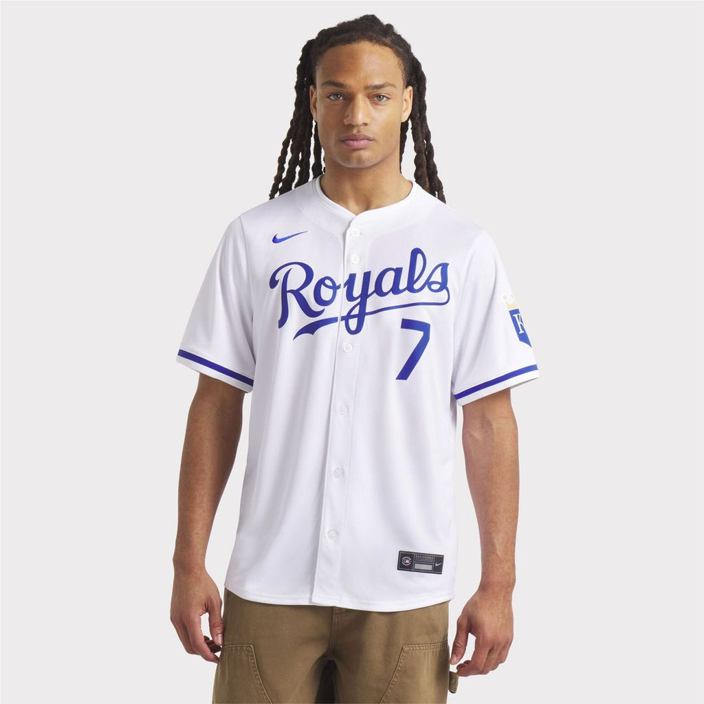 Kansas City Royals Bobby Witt Jr. Nike Home Limited Player Jersey - White