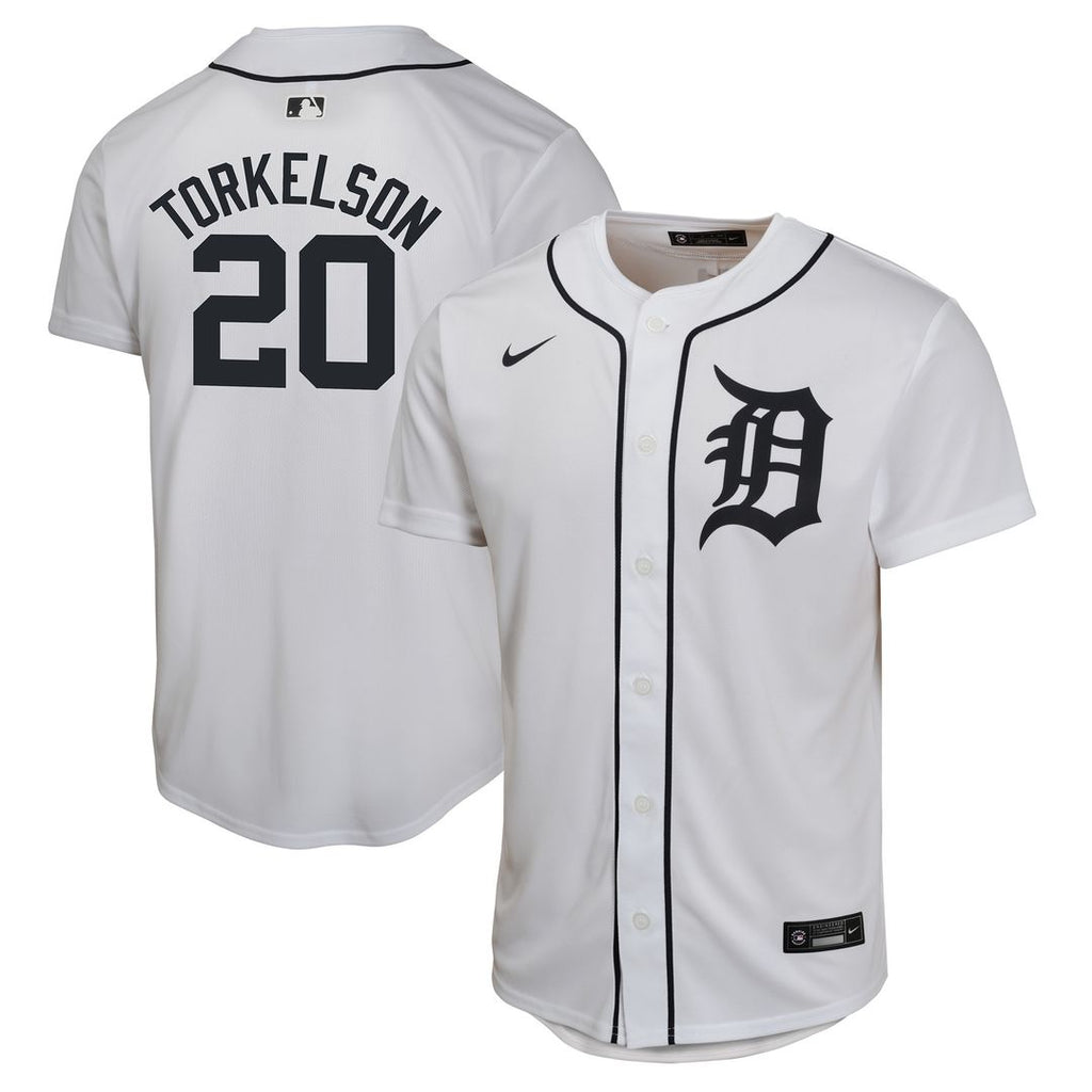 Detroit Tigers Spencer Torkelson Nike Youth Home Game Player Jersey - White
