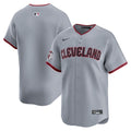 Cleveland Guardians Nike Road Limited Jersey - Gray