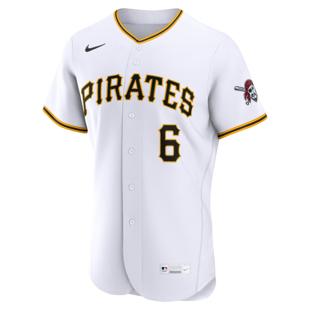 Pittsburgh Pirates Konnor Griffin Nike Home Authentic Jersey - White