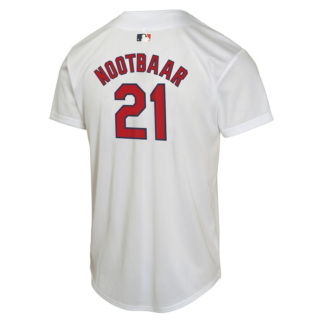 St. Louis Cardinals Lars Nootbaar Nike Youth Home Game Player Jersey - White