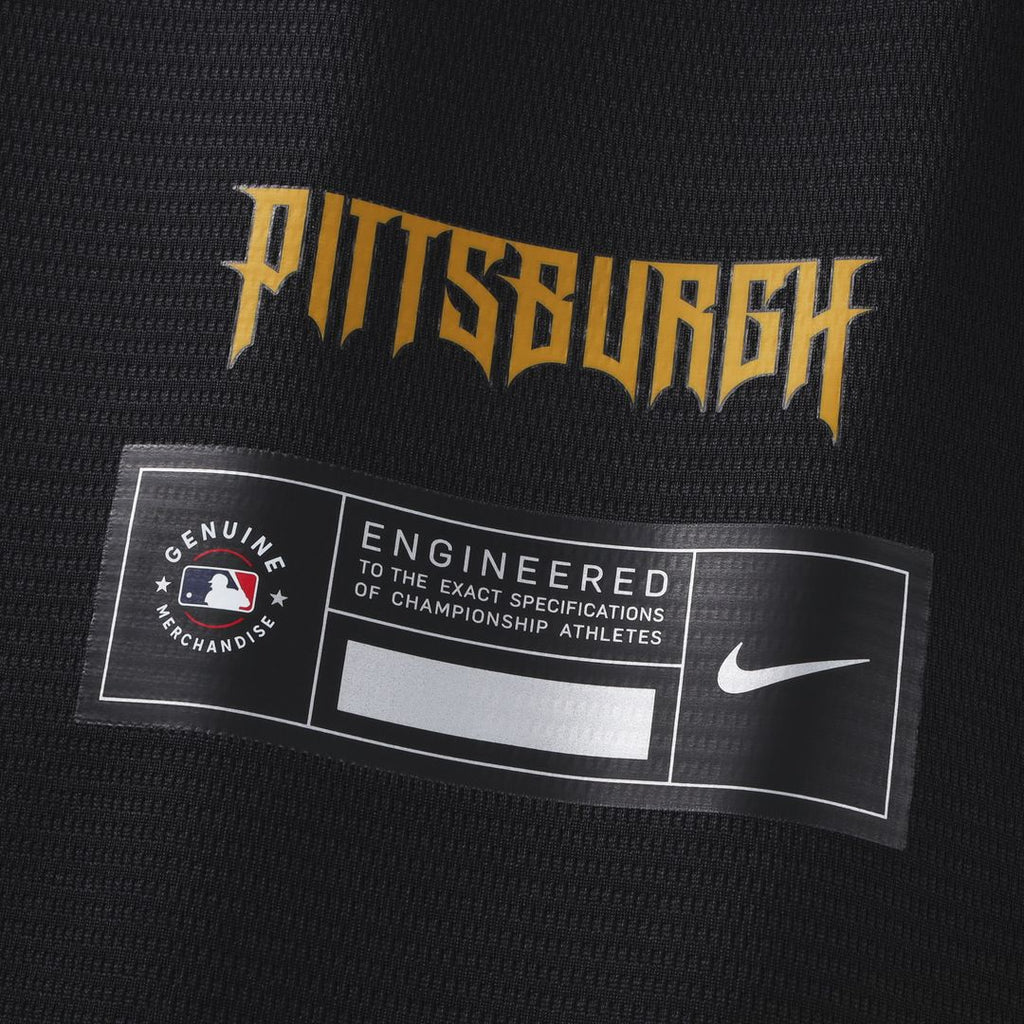 Pittsburgh Pirates Konnor Griffin Nike 2026 City Connect Stadium Jersey - Black