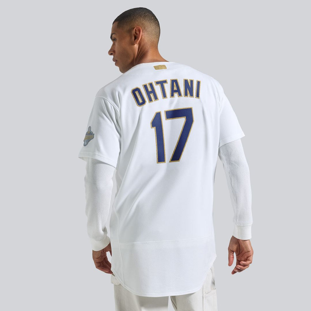 Los Angeles Dodgers Shohei Ohtani Nike 2026 Gold Collection Authentic Jersey - White