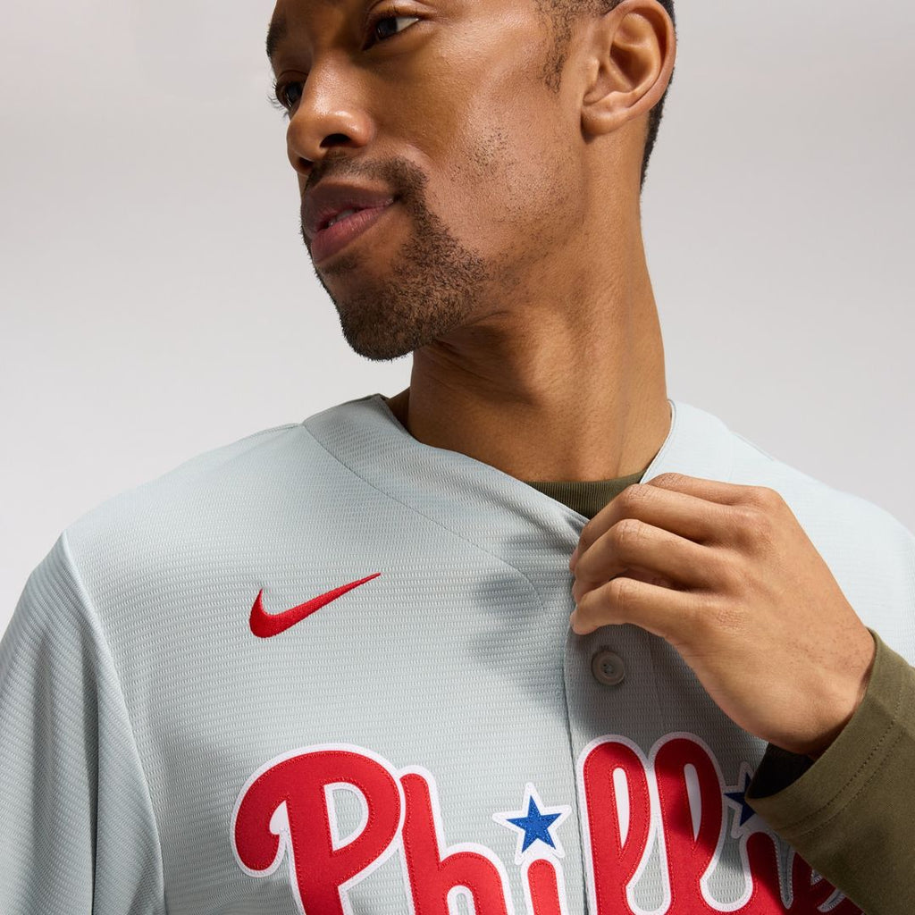 Philadelphia Phillies Bryce Harper Nike Road Replica Jersey - Gray