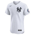 New York Yankees Derek Jeter Nike Home 2020 Hall of Fame Induction Patch Elite Player Jersey - White