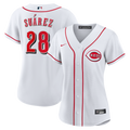 Cincinnati Reds Eugenio Suárez Nike Women's Home Replica Jersey - White