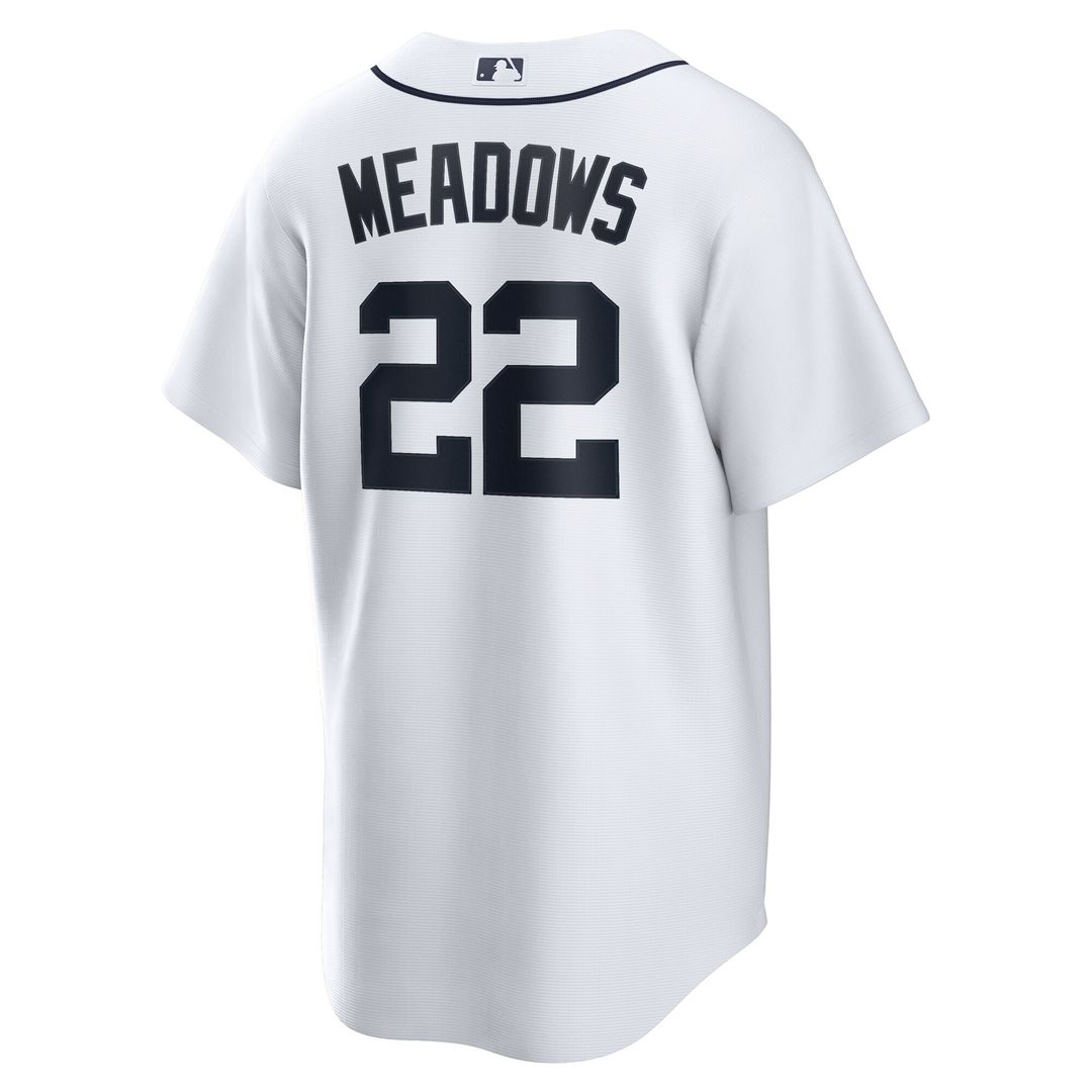 Detroit Tigers Parker Meadows Nike Home Replica Jersey - White