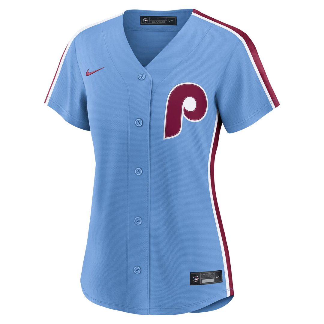 Philadelphia Phillies Bryce Harper Nike Women's Alternate Replica Jersey - Light Blue