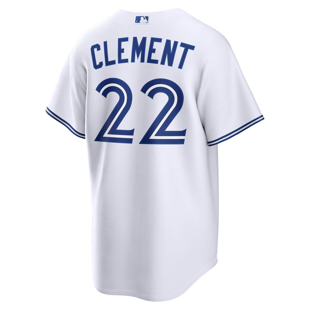 Toronto Blue Jays Ernie Clement Nike Home Replica Jersey - White