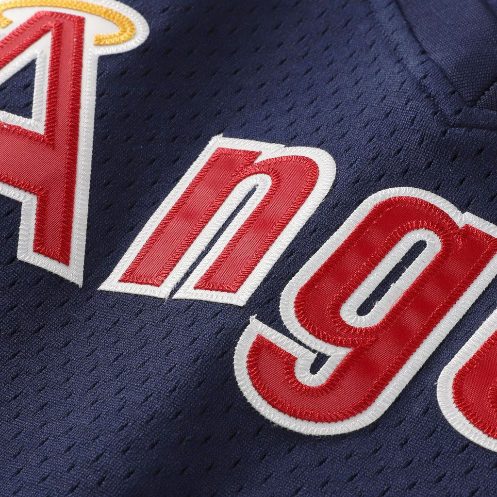 Reggie Jackson California Angels Mitchell & Ness Authentic Batting Practice Jersey - Navy