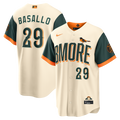 Baltimore Orioles Samuel Basallo Nike 2026 City Connect Stadium Jersey - Cream