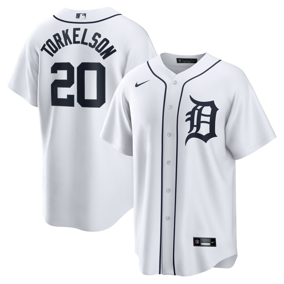 Detroit Tigers Spencer Torkelson Nike Home Replica Jersey - White