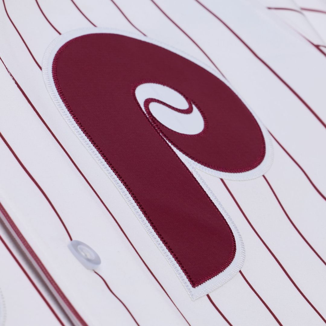 Philadelphia Phillies Chase Utley Mitchell & Ness 2003 Cooperstown Authentic Jersey - White