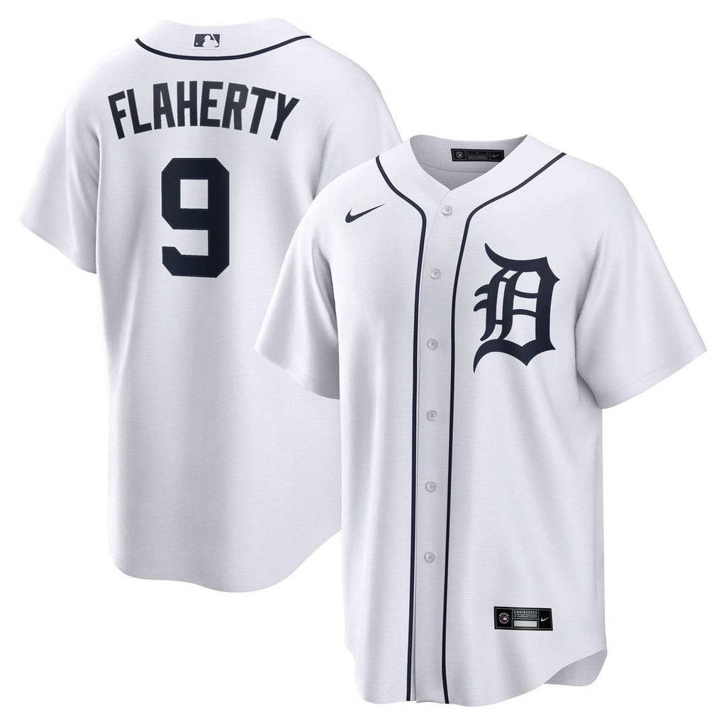 Detroit Tigers Jack Flaherty Nike Home Replica Jersey - White
