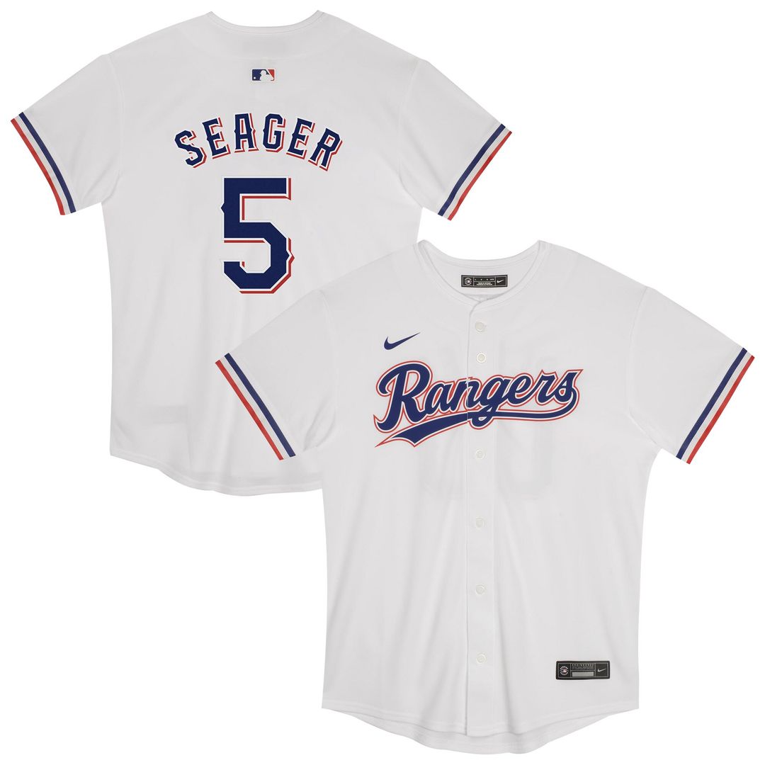 Texas Rangers Corey Seager Nike Preschool Game Jersey - White