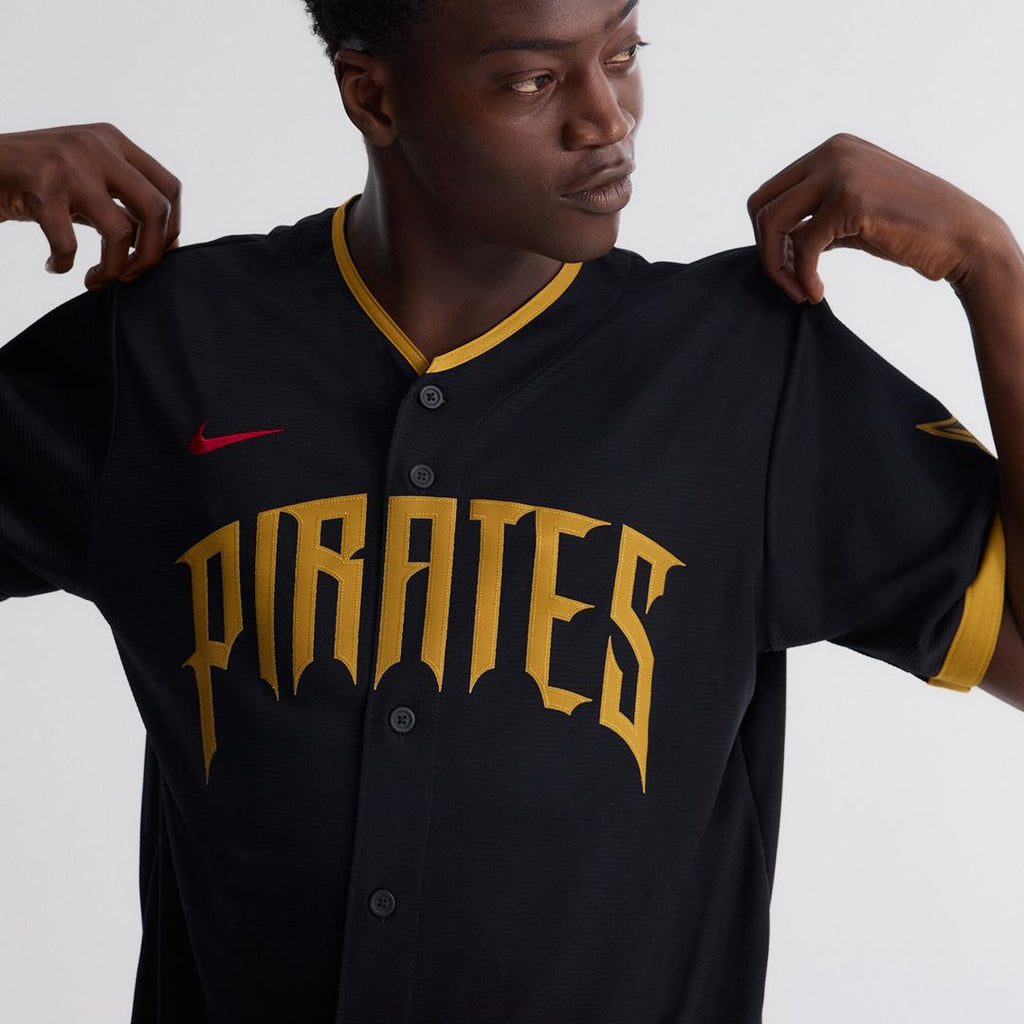 Pittsburgh Pirates Oneil Cruz Nike 2026 City Connect Stadium Jersey - Black