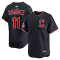 Cleveland Guardians José Ramírez Nike Alternate Limited Player Jersey - Navy