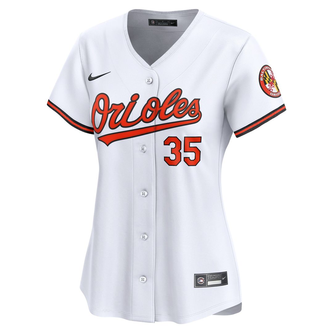 Baltimore Orioles Adley Rutschman Nike Women's Home Limited Player Jersey - White