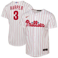 Philadelphia Phillies Bryce Harper Nike Youth Home Replica Player Jersey - White