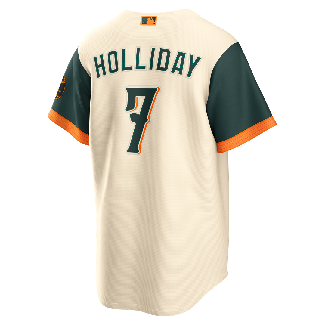 Baltimore Orioles Jackson Holliday Nike 2026 City Connect Stadium Jersey - Cream