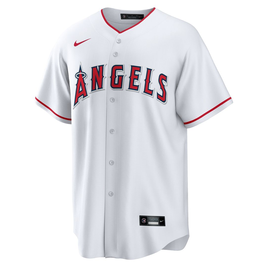 Los Angeles Angels Zach Neto Nike Home Replica Jersey - White