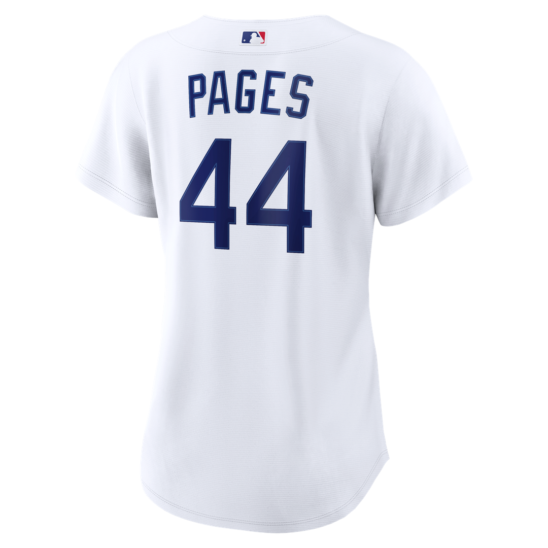 Los Angeles Dodgers Andy Pages Nike Women's Home Replica Jersey - White