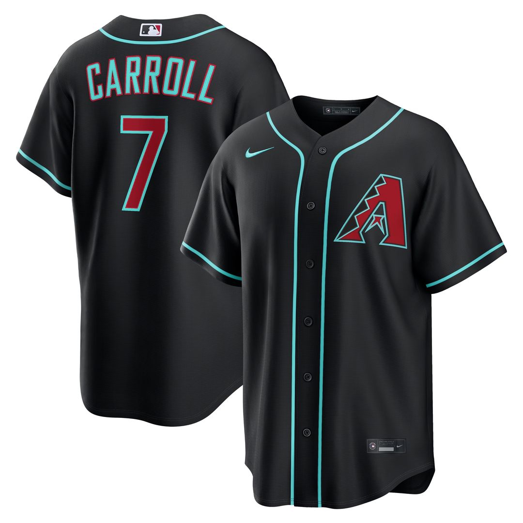 Arizona Diamondbacks Corbin Carroll Nike Alternate 2 Replica Jersey - Crimson