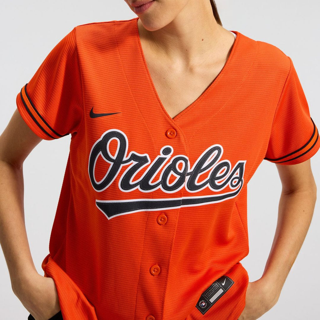 Baltimore Orioles Adley Rutschman Nike Women's Alternate Replica Player Jersey - Orange