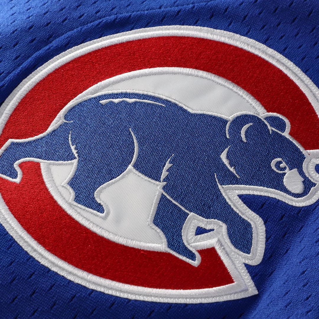 Chicago Cubs Ryne Sandberg Mitchell & Ness Cooperstown 1997 Mesh Batting Practice Button - Up Jersey - Royal