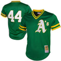 Athletics Reggie Jackson Mitchell & Ness Authentic Batting Practice Jersey - Green