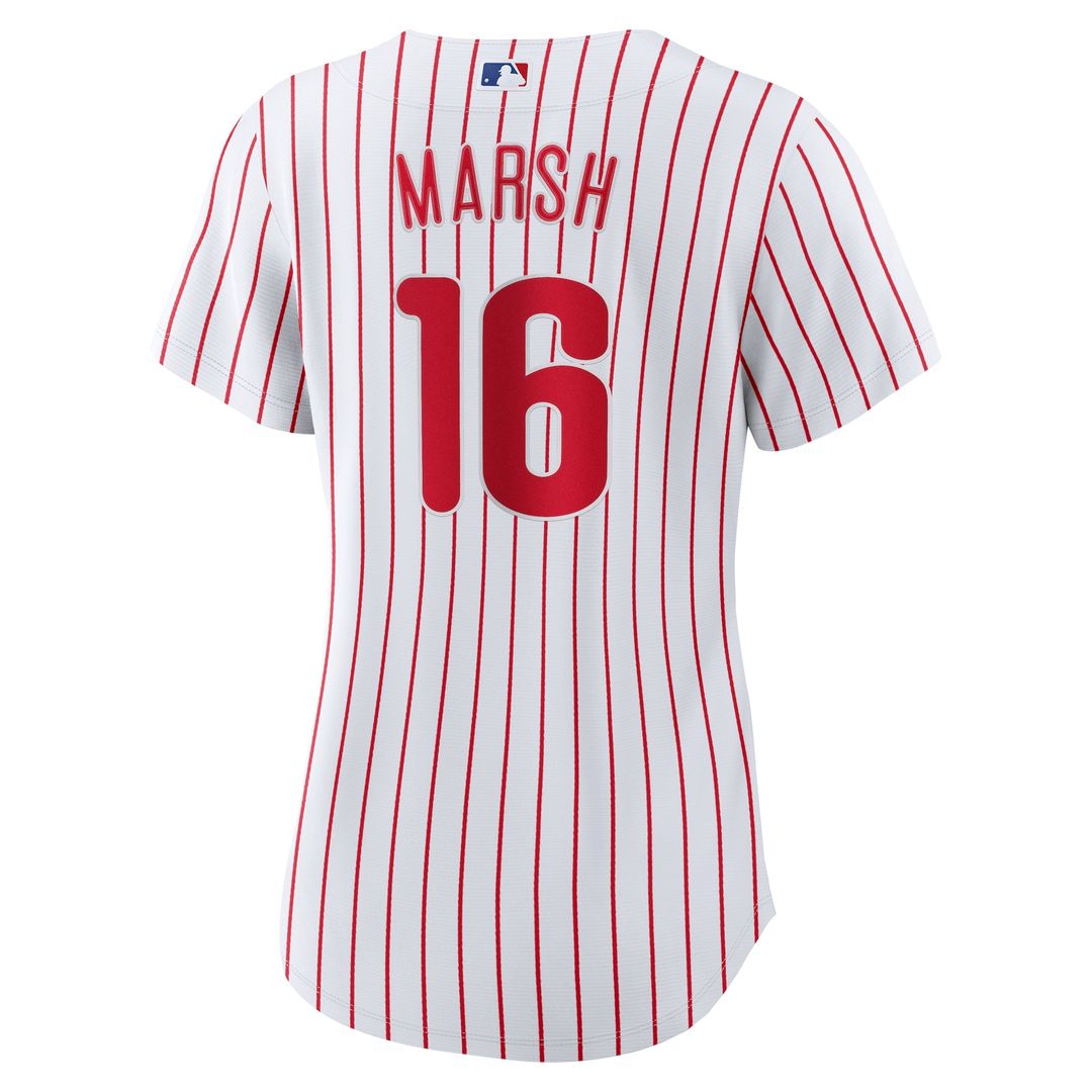 Philadelphia Phillies Brandon Marsh Nike Women's Home Replica Jersey - White