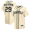 Seattle Mariners Cal Raleigh Nike Alternate Replica Jersey - Cream