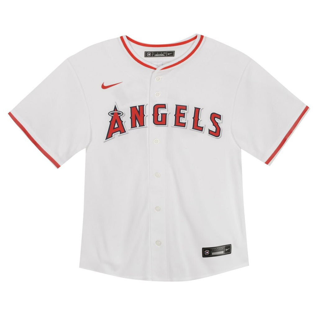Los Angeles Angels Mike Trout Nike Toddler Game Jersey - White
