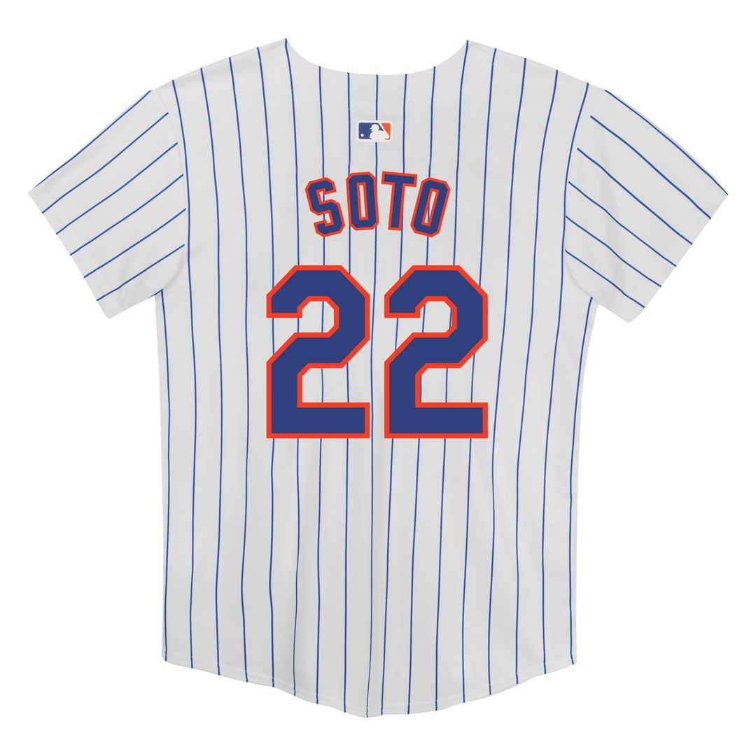 New York Mets Juan Soto Nike Preschool Home Game Jersey - White