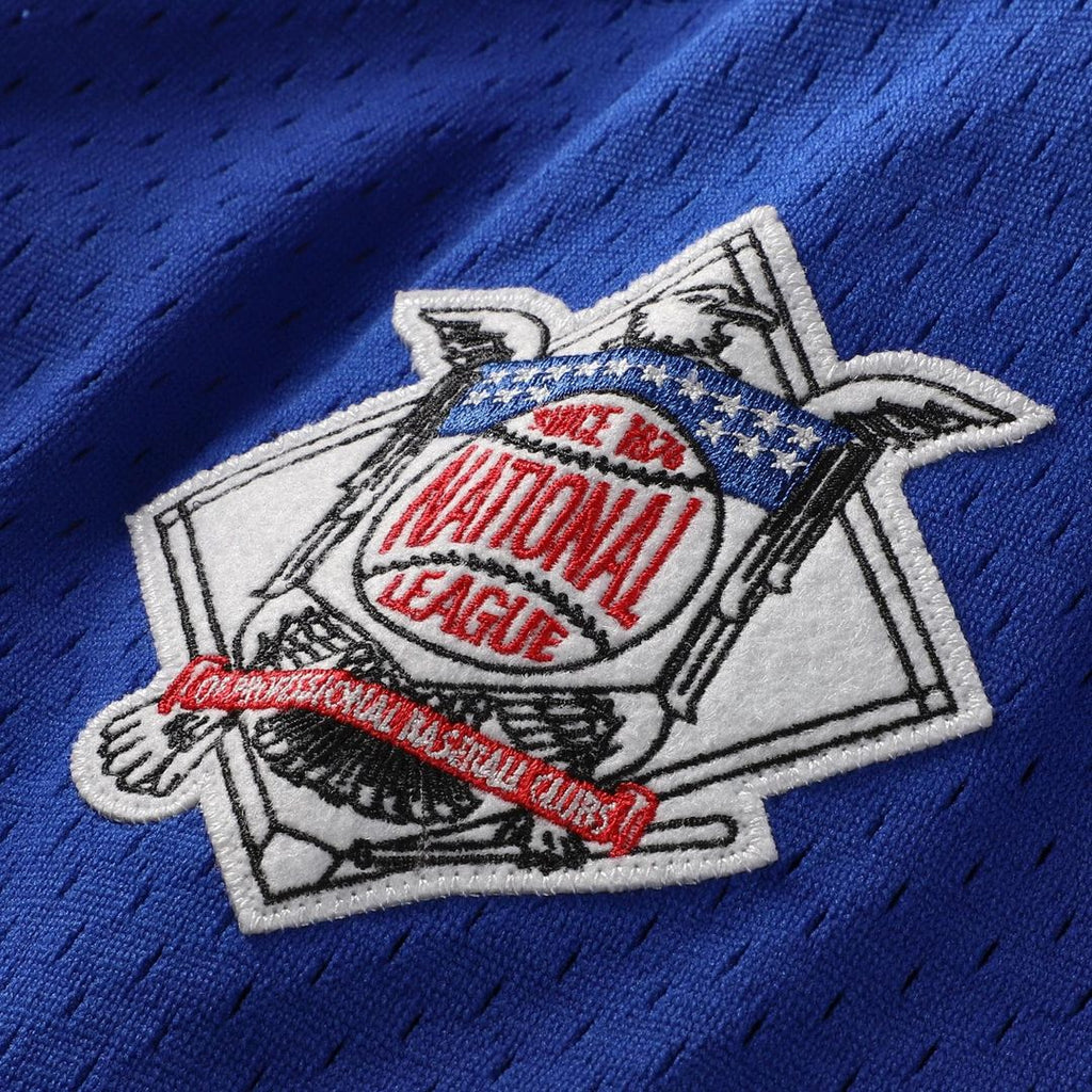 Chicago Cubs Ryne Sandberg Mitchell & Ness Cooperstown 1997 Mesh Batting Practice Button - Up Jersey - Royal