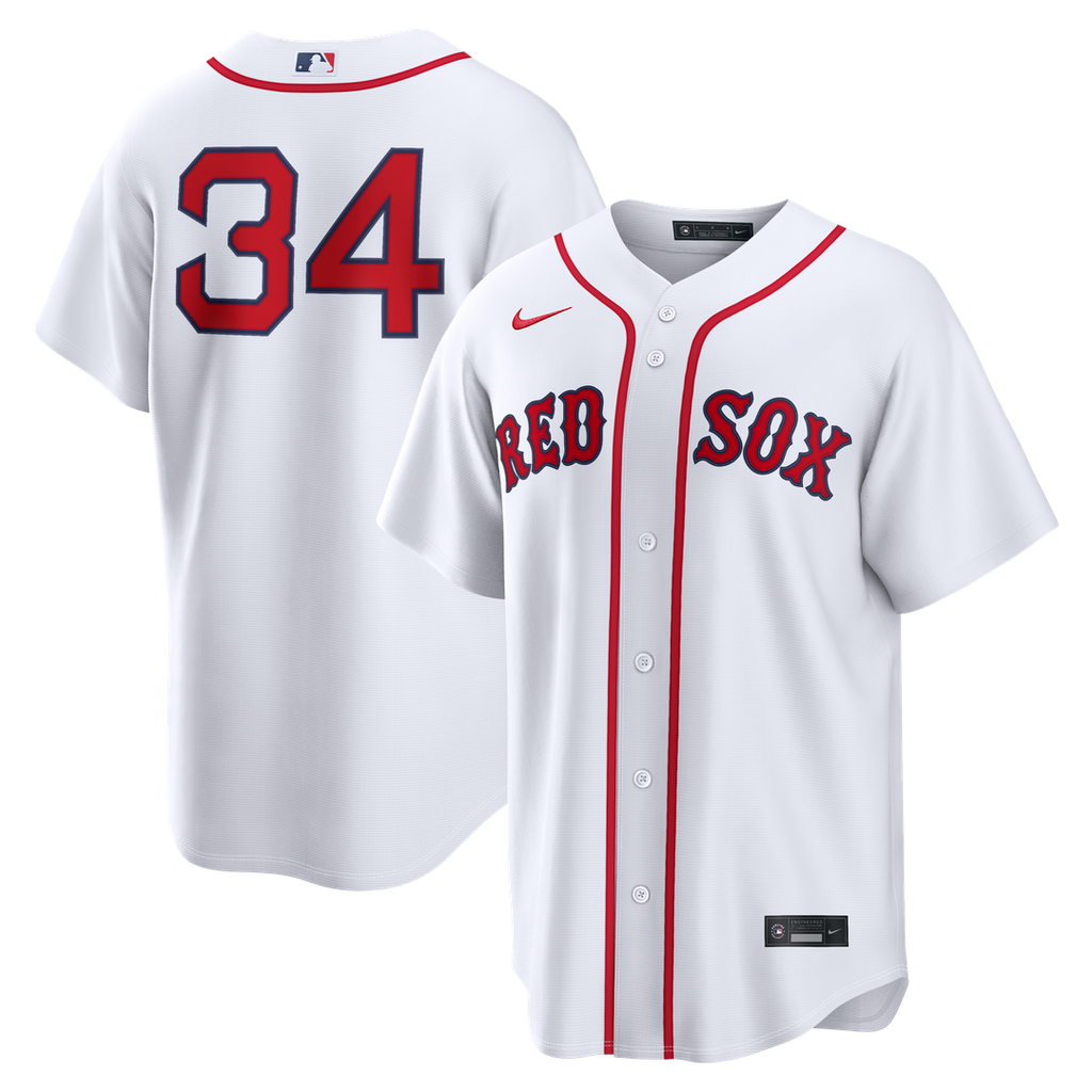 Boston Red Sox David Ortiz Nike Home Replica Jersey - White