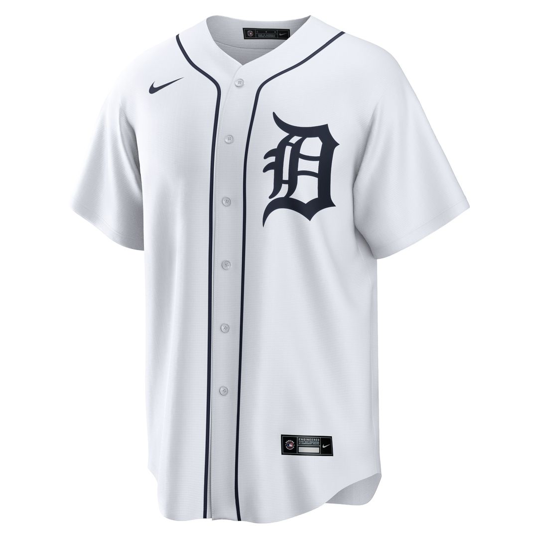 Detroit Tigers Tarik Skubal Nike Home Replica Jersey - White