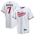Minnesota Twins Joe Mauer Nike Home Retired Player Replica Jersey - White
