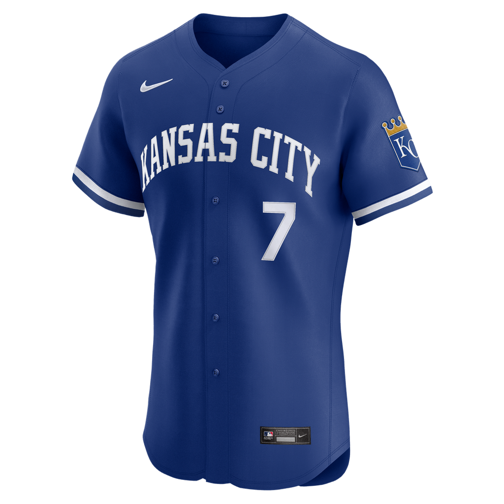 Kansas City Royals Bobby Witt Jr. Nike Home ElitePlayer Jersey - White