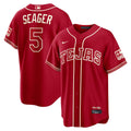 Texas Rangers Corey Seager Nike 2026 City Connect Stadium Jersey - Red