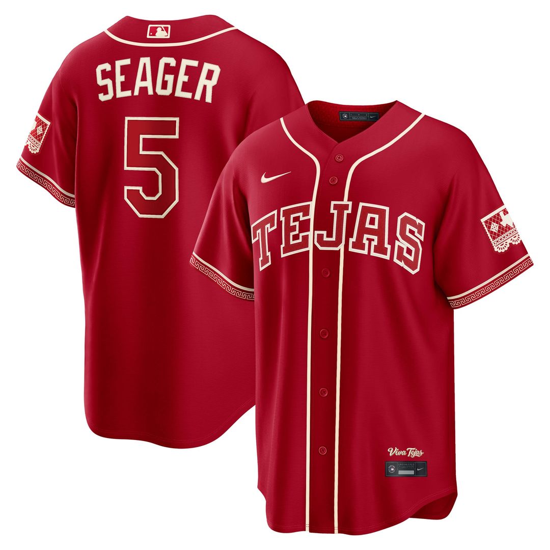Texas Rangers Corey Seager Nike 2026 City Connect Stadium Jersey - Red