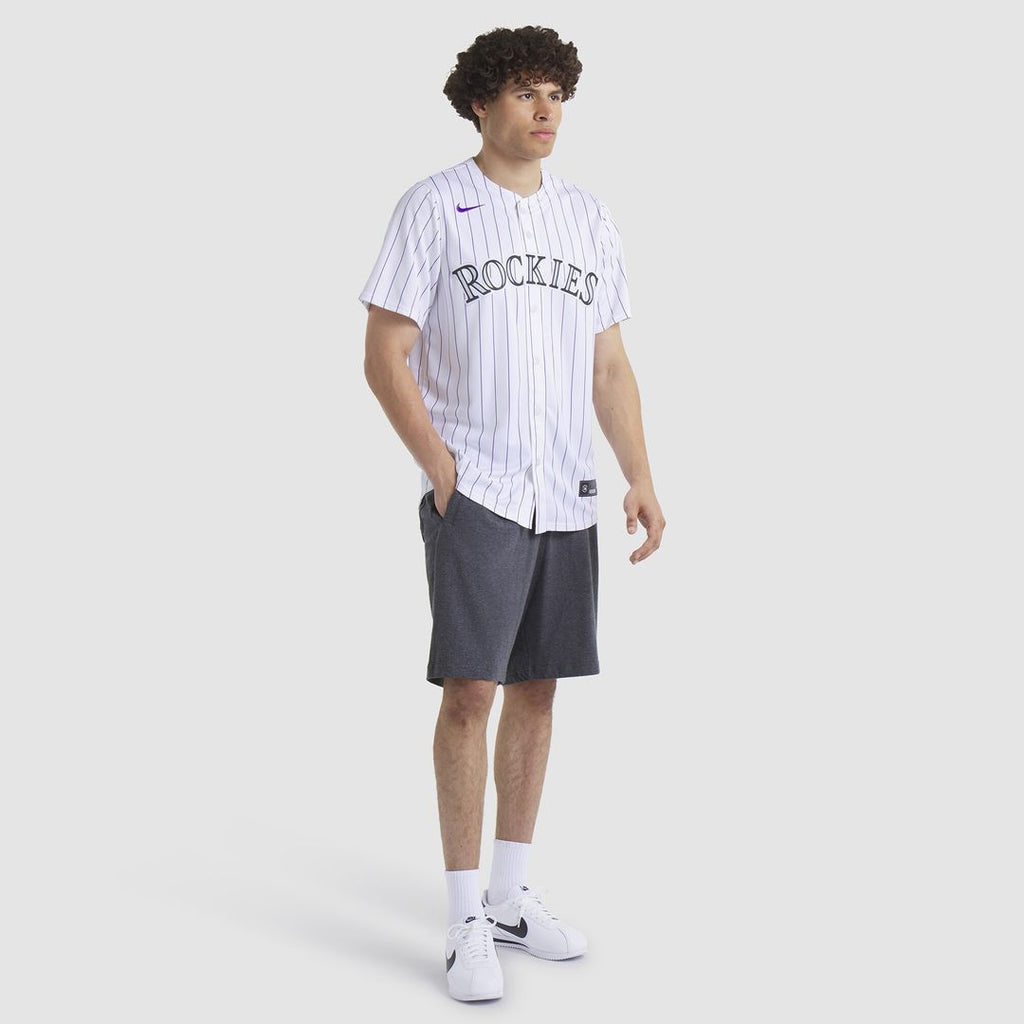 Colorado Rockies Nike Home Limited Player Jersey - White