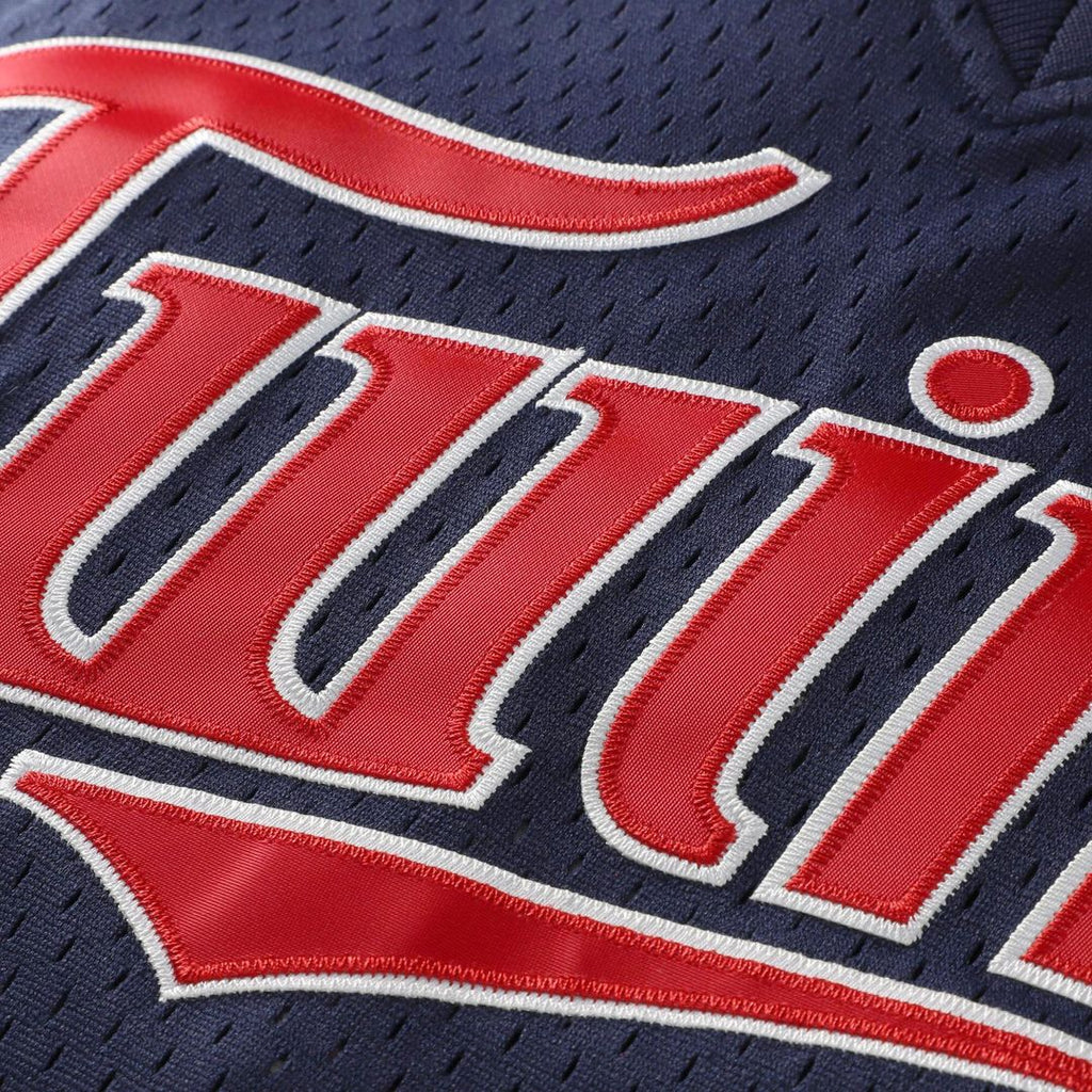 Minnesota Twins David Ortiz Mitchell & Ness Youth Cooperstown Mesh Batting Practice Jersey - Navy