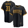 Pittsburgh Pirates Paul Skenes Nike 2026 City Connect Stadium Jersey - Black