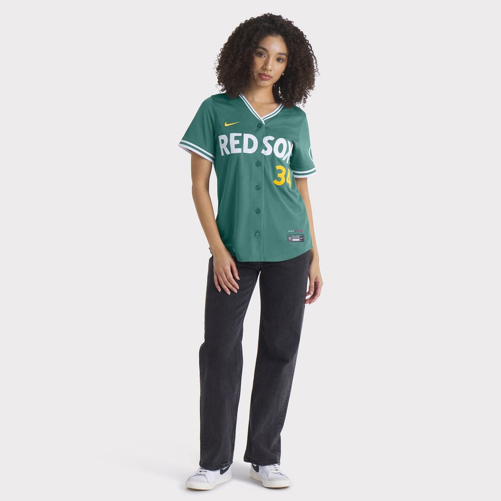 Boston Red Sox David Ortiz Nike Women's 2025 City Connect Limited Retired Player Jersey - Green