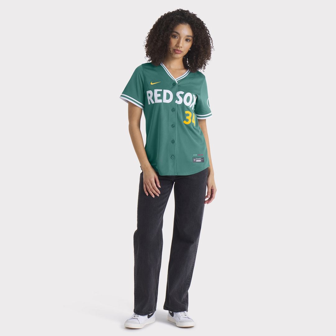 Boston Red Sox David Ortiz Nike Women's 2025 City Connect Limited Retired Player Jersey - Green
